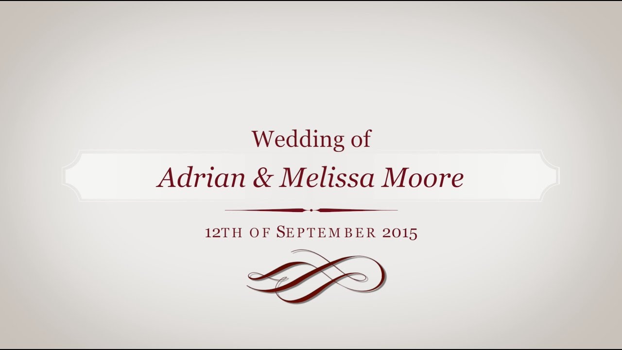 MR & MRS MOORE