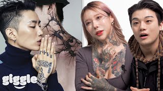 Korean Tattoo Artist reacts to \