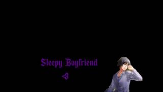 ASMR Sleepy Boyfriend Roleplay | Stay in bed with me | Kissing, Male Whispering and More!