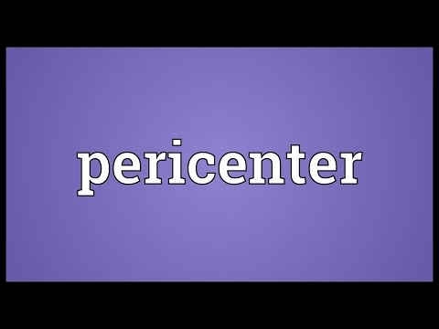 Header of pericenter