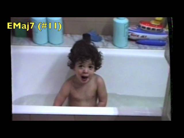 Musician Remakes Home Video Of Himself As A Kid Singing In Bath Tub - Video