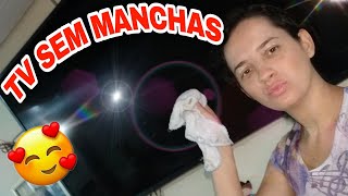 Limpando A Tv Reflexo Incrível