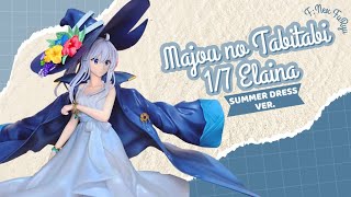 Furyu Fnex Majo No Tabitabi 17 Elaina Summer Dress Ver. Late Night Figure Review