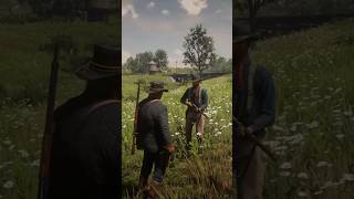 Strangers Think They Can Beat Arthur Morgan Shooting Contest Showdown
