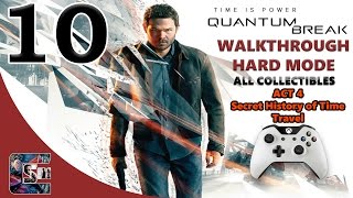 Quantum Break Walkthrough - HARD - All Collectibles ACT 4 Part 1 "Secret History of Time Travel"