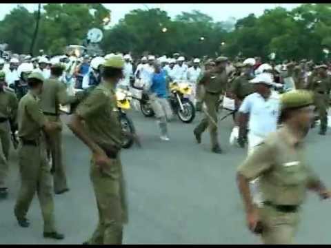 Olympic Flame at India Gate