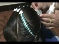 Colas en espiral peinados para niñas paso a paso