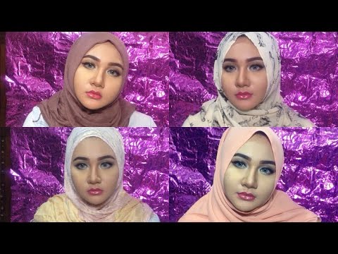 Easy Hijab Tutorial Using Pashmina | Cara Mudah Pakai Pasmina - YouTube