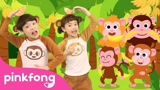 Monkey Banana Dance | Baby Monkey | Dance Along Song | Pinkfong Kids Songs