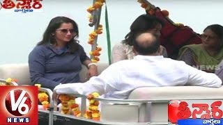 Sania Mirza Launches Luxury Pontoon Boat Travel At Lumbini Park | Teenmaar News | V6 News