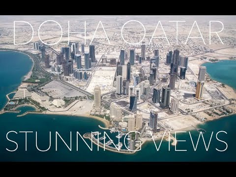 DOHA & QATAR Amazing Aerial Views - See the Beauty of Qatar &...