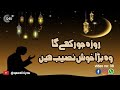 Roza Jo Rakhay Ga Woh Bara Khush Naseeb Ha video no:38