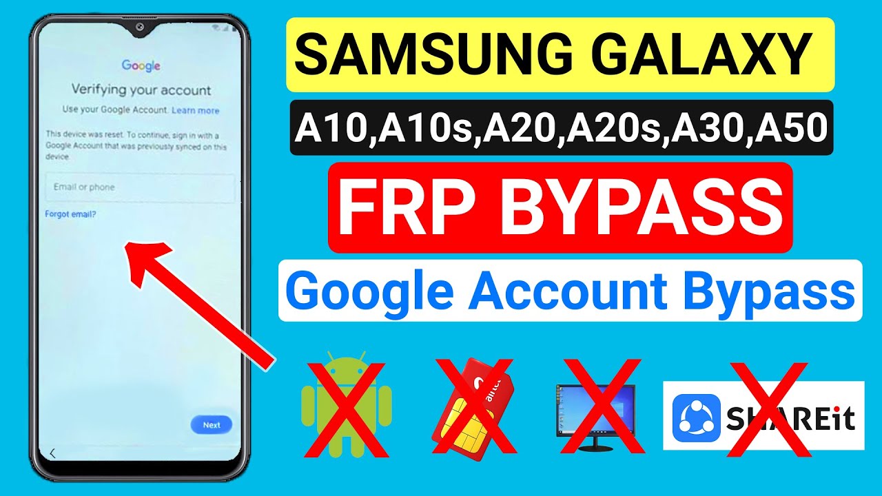 Samsung Galaxy A10/A10s/A20/A20s/A21/A30 FRP BYPASS | Samsung Galaxy A10/A10s/A20/A20s/A21/A30 FRP BYPASS |