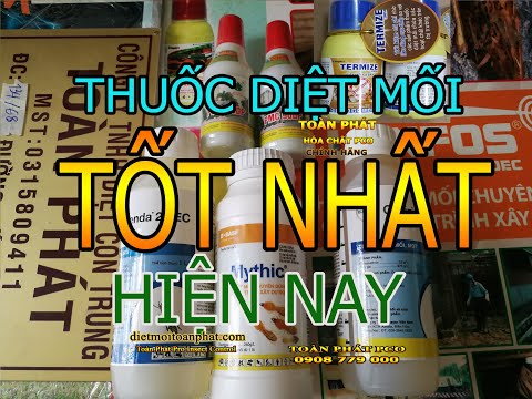 5 loại Thuốc Diệt Mối tốt nhất hiện nay : Trừ mối tận gốc và chống mối