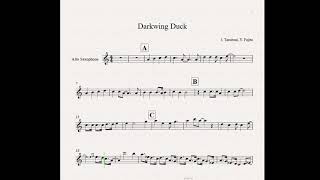 Darkwing Duck Sheet Music Alto Saxophone