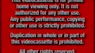 Bloody Red Disney FBI Warning Screens (Late 2004)