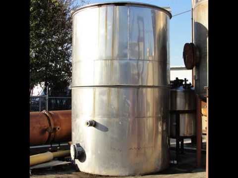 4500 gallon stainless steel vertical tank