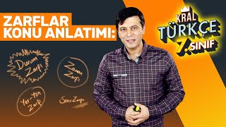 7. Sınıf Türkçe Zarflar Konu Anlatımı (2021  Tekrar) Zaman, Durum ve Soru Zarfla
