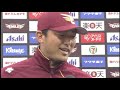 [インタビュー]記念すべき仙台凱旋1勝目!_20130506