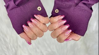 Apply Press On Nails With Me Asmr
