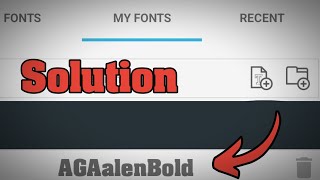 How To Set A Font In Pixellab If It's Invisible