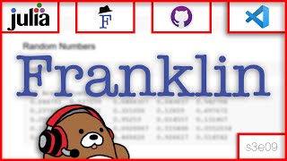 03X09 Intro To Franklin, A Julia Static Site Generator 913 Julia Web Tools For Beginners