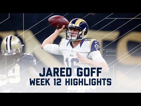 Jared Goff S Breakout Performance With 3 Tds Rams Vs Jared Goff S Breakout Performance With 3 Tds Rams Vs