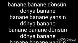 Banane banane şarkısı