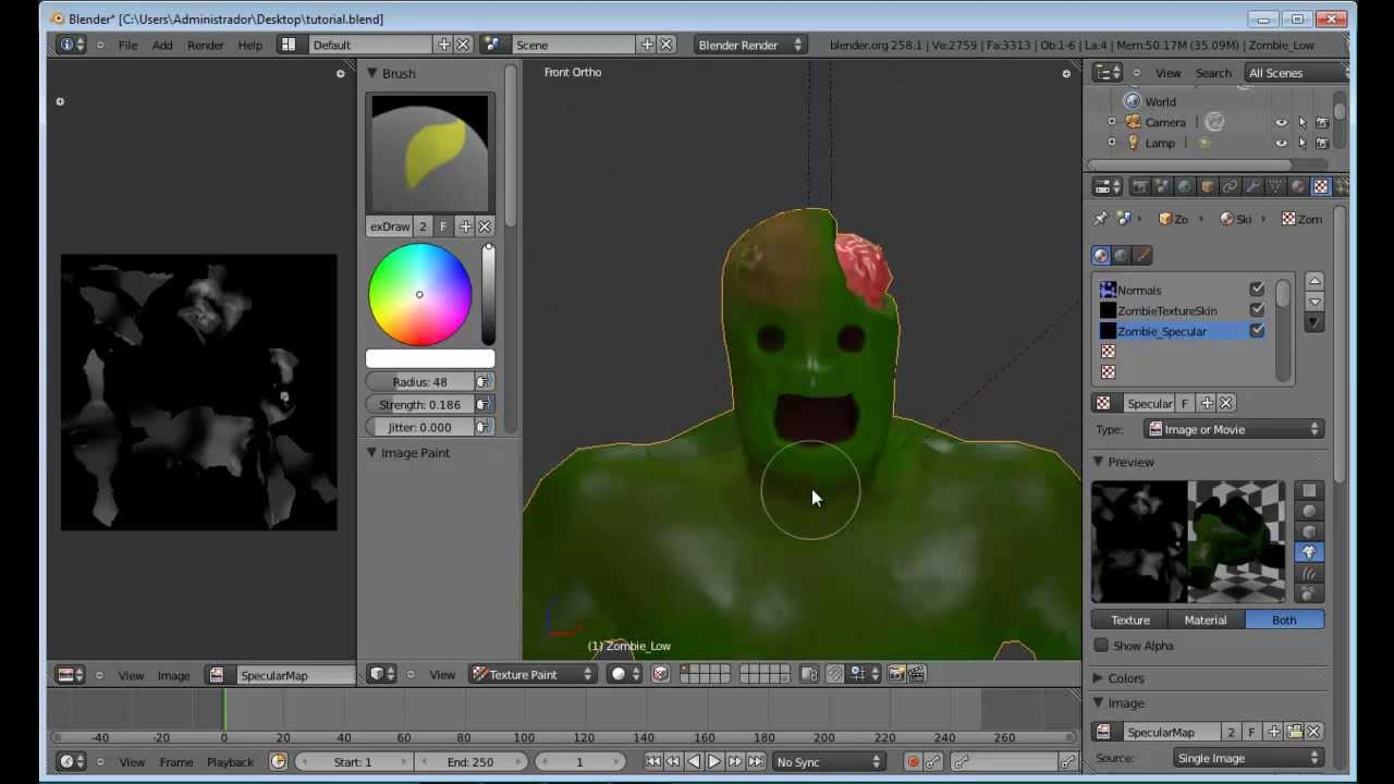 how to make a specular map with pixplant 2