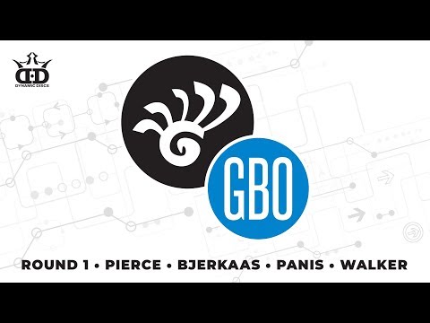 Glass Blown Open 2019 - FPO Round 1 LIVE - Bjerkaas - Pierce - Walker - Panis