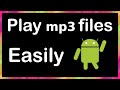 how to play mp3 on android phone
