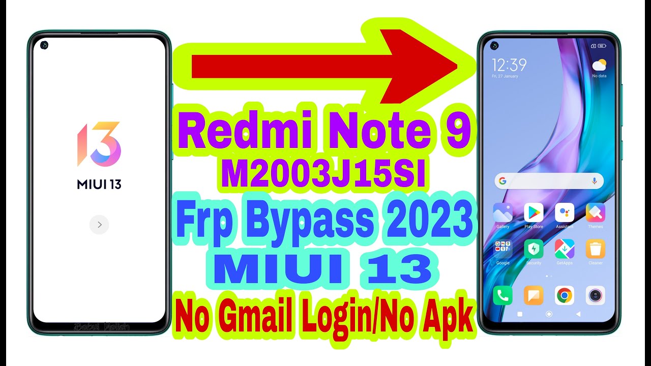 Redmi Note 9 MIUI 13 Frp Bypass | New Trick 2023 | Redmi Note 9 MIUI 13 Frp Bypass | New Trick 2023 |