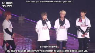 [Türkçe Altyazılı & 160508] Suga'nın konuşması