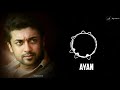 Ayan Bgm | Suriya | BGM WORLD