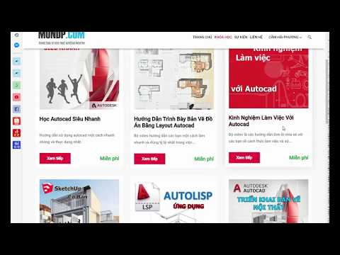 ✔ Hướng Dẫn Đăng Ký Khóa Học Autocad Online Autocad PhuongTk | NESA iCAD