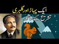 Aik Pahar Aur Gilehr || Allama Iqbal || Allama Iqbal || Urdu Poem || Urdu & English Subtitles
