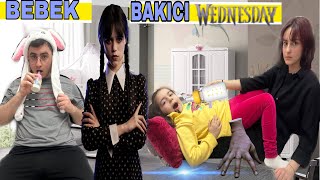 Hi̇ranur Zeynep Bebek Bakici Wednesdaycadi Teyzeبابا جاب لي بالون - جنى مقداد طيور بيبي