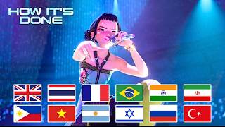 Zoeys How Its Done Rap In Different Languages