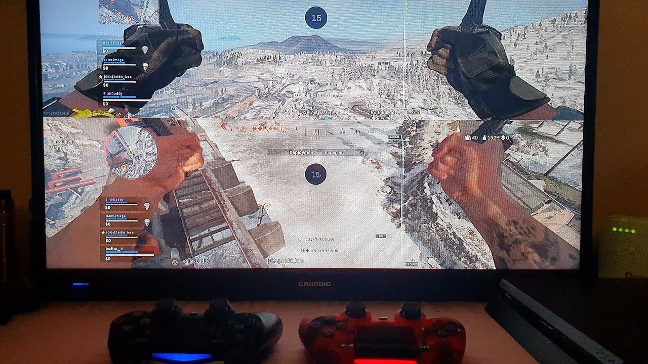 Splitscreen amateur