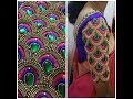 Most Beautiful Overall Design with Normal Stitching Needle- Same Like Aari/Maggam work on Blouse