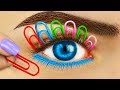 12 Weird Ways To Sneak Makeup Into Class / Back To School Pranks