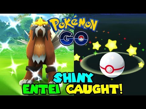 SHINY ENTEI CAUGHT IN POKEMON GO