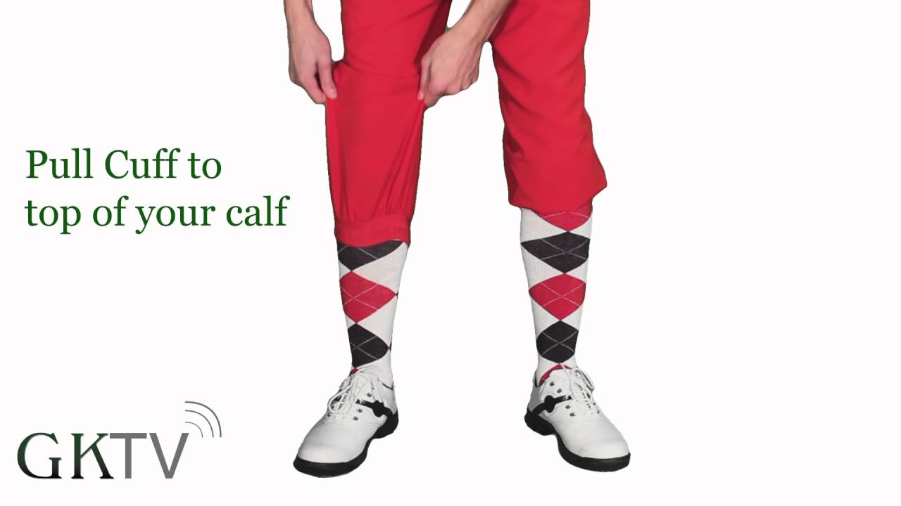 How To Wear Your Red Golf Knickers