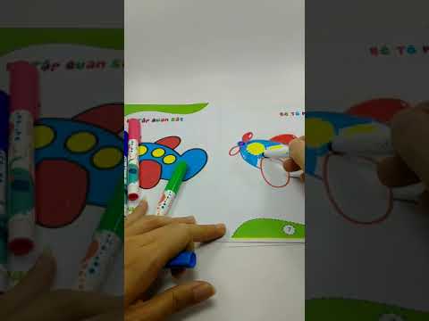 Bút dạ tô màu cao cấp cho bé