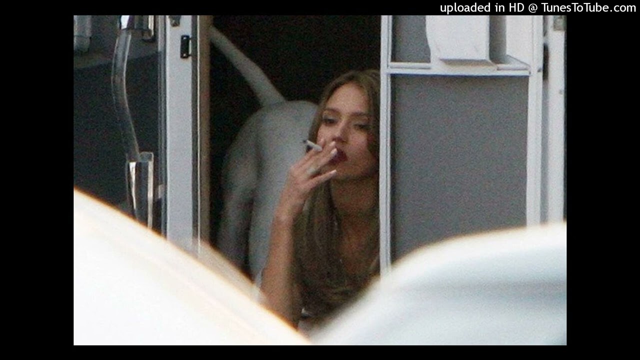 Innocent smoking while doing double during