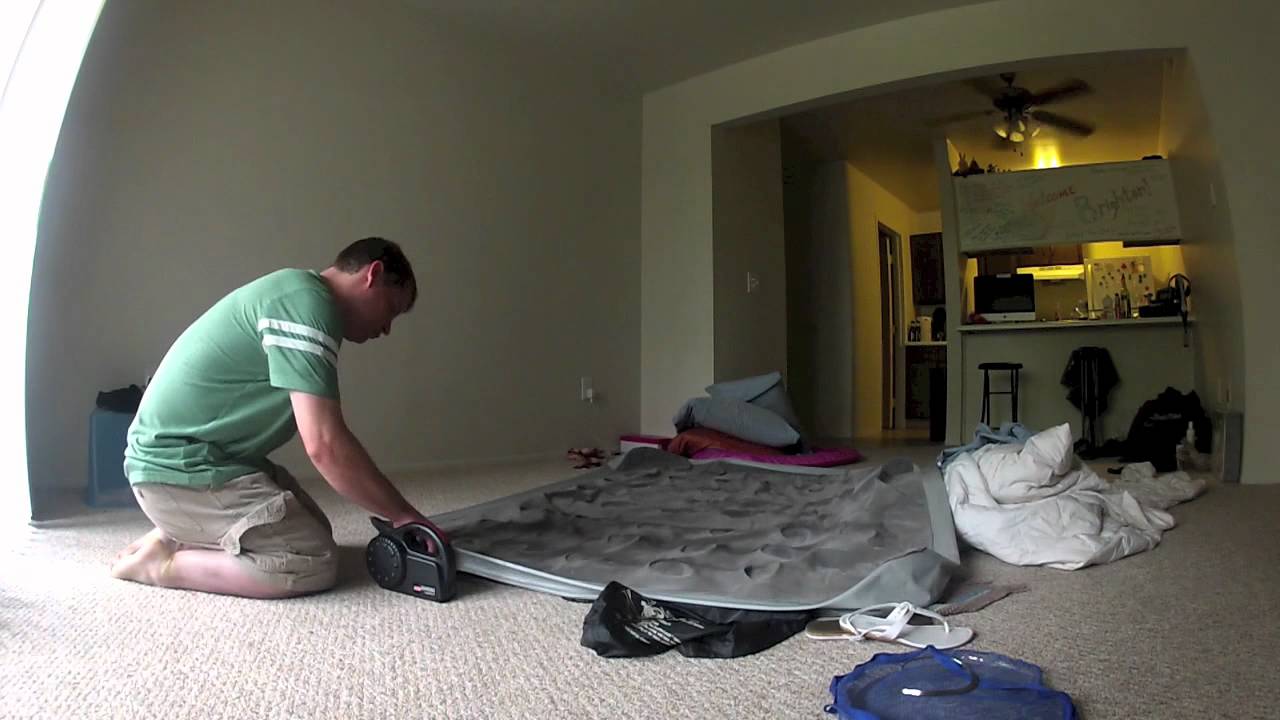 hole in coleman air mattress
