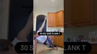 A Quick Plank Core Workout.