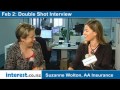 Double Shot Interview: Suzanne Wolton, AA Insurance with Amanda Morrall