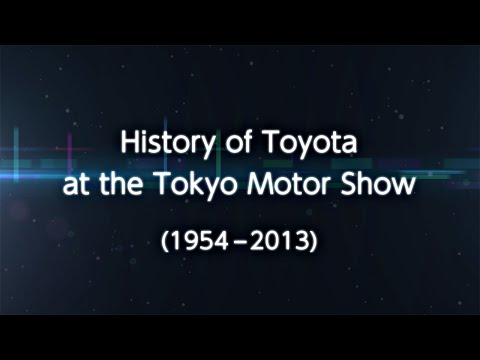 History of Toyota at the Tokyo Motor Show