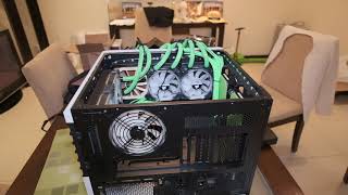 X299 Msi Creation Motherboard Change Out Timelapse